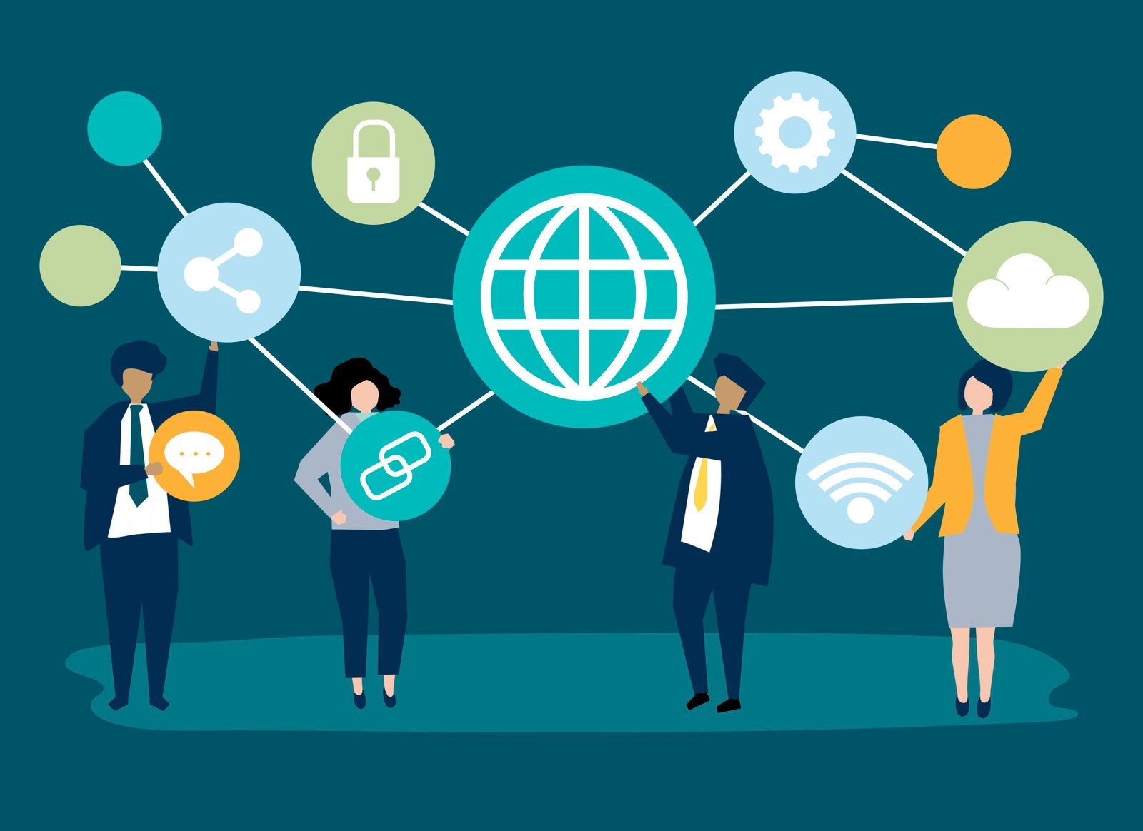 Read more about the article Solusi Keamanan Jaringan Bisnis: Kenali Fungsi Firewall, VPN, dan Cloud Server
